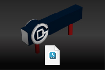 地铁站徽 3DS MAX 模型